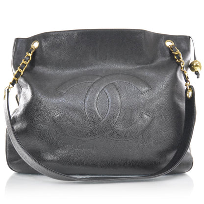 Chanel Caviar CC Shoulder Bag Black 1 of 11