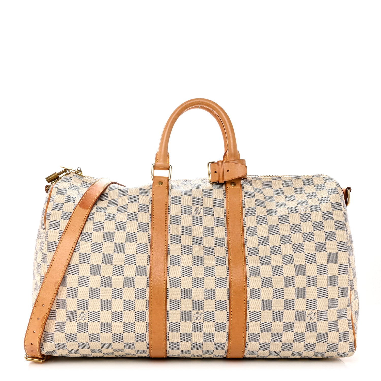 Louis Vuitton Damier Azur Keepall Bandouliere 45 1 of 13