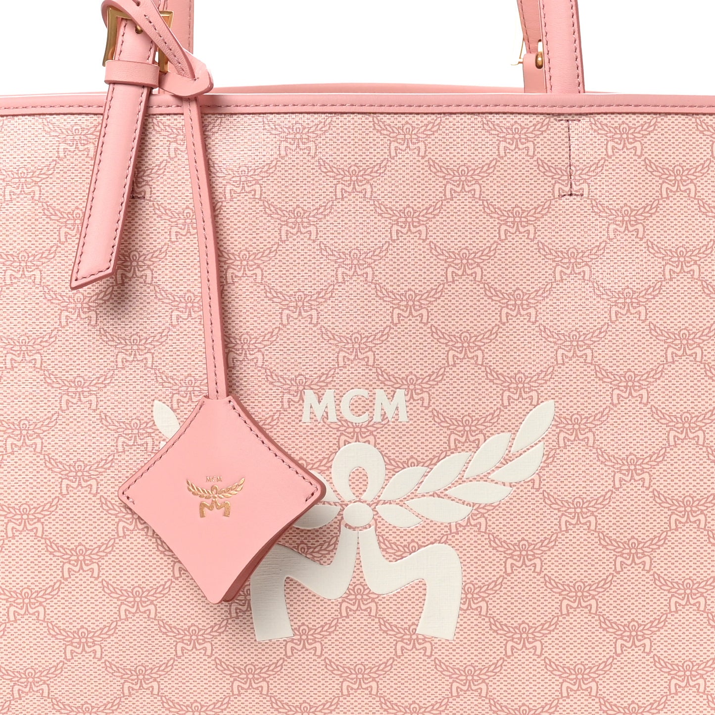 Lauretos Nappa Medium Himmel Shopper Tote Pink