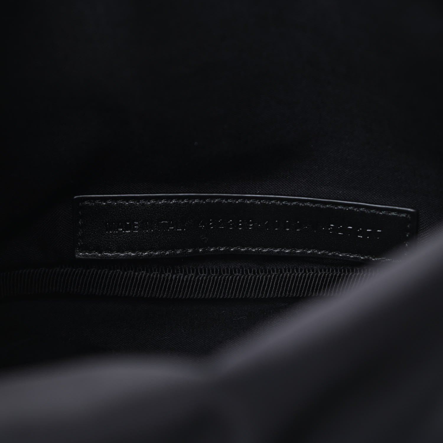 Balenciaga Casual Nylon Green Logo Embroidered Explorer Beltpack Black 7 of 10