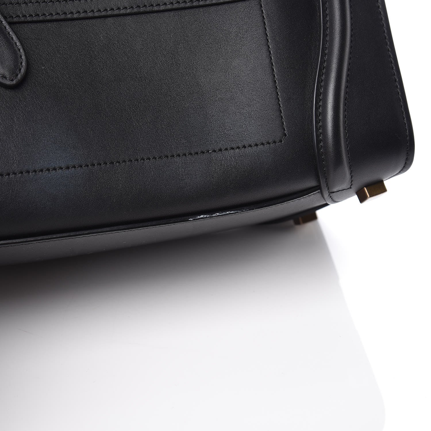 Celine Smooth Calfskin Micro Luggage Black 10 of 13