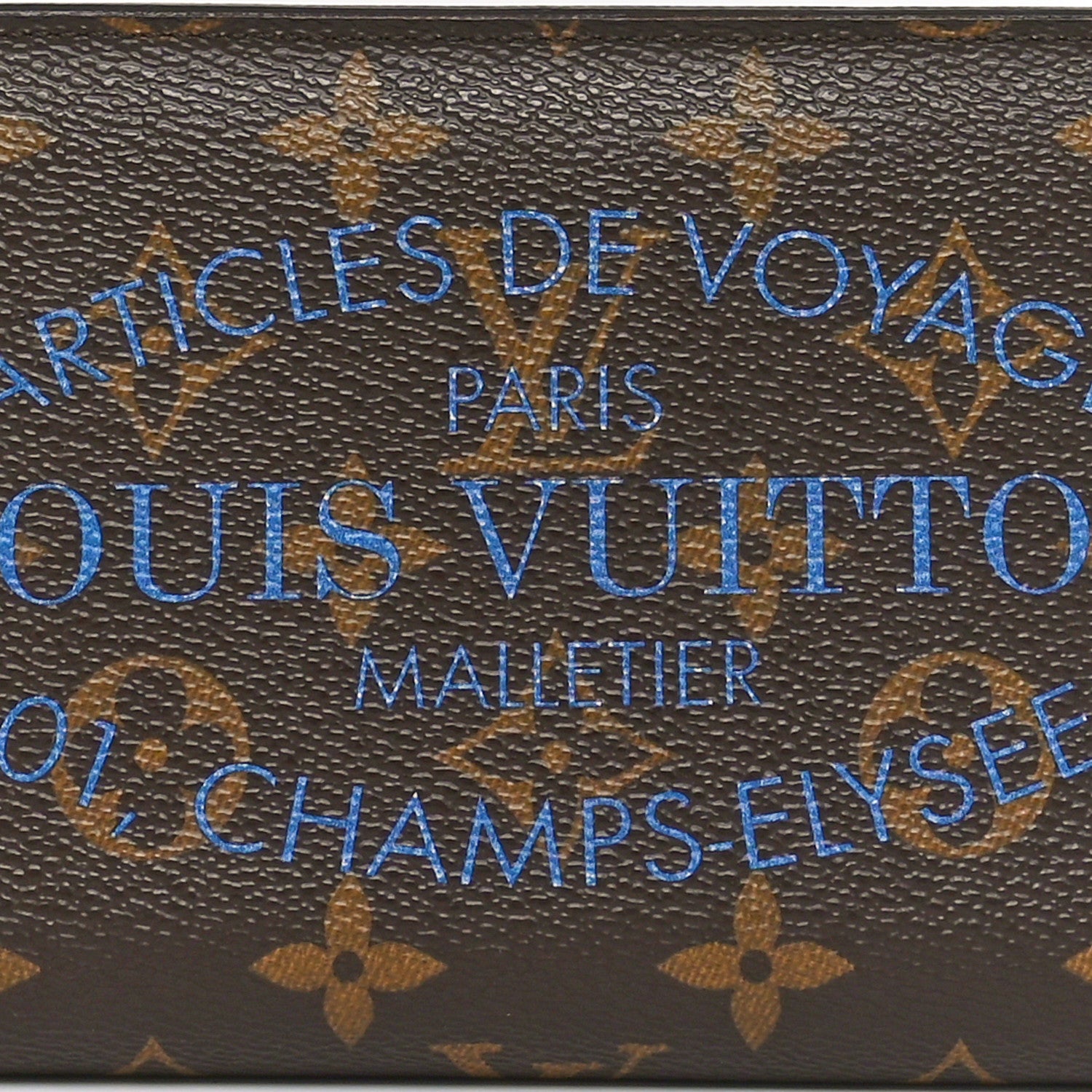 Louis Vuitton Monogram Articles de Voyage Ikat Insolite Wallet Grand Blue 5 of 8
