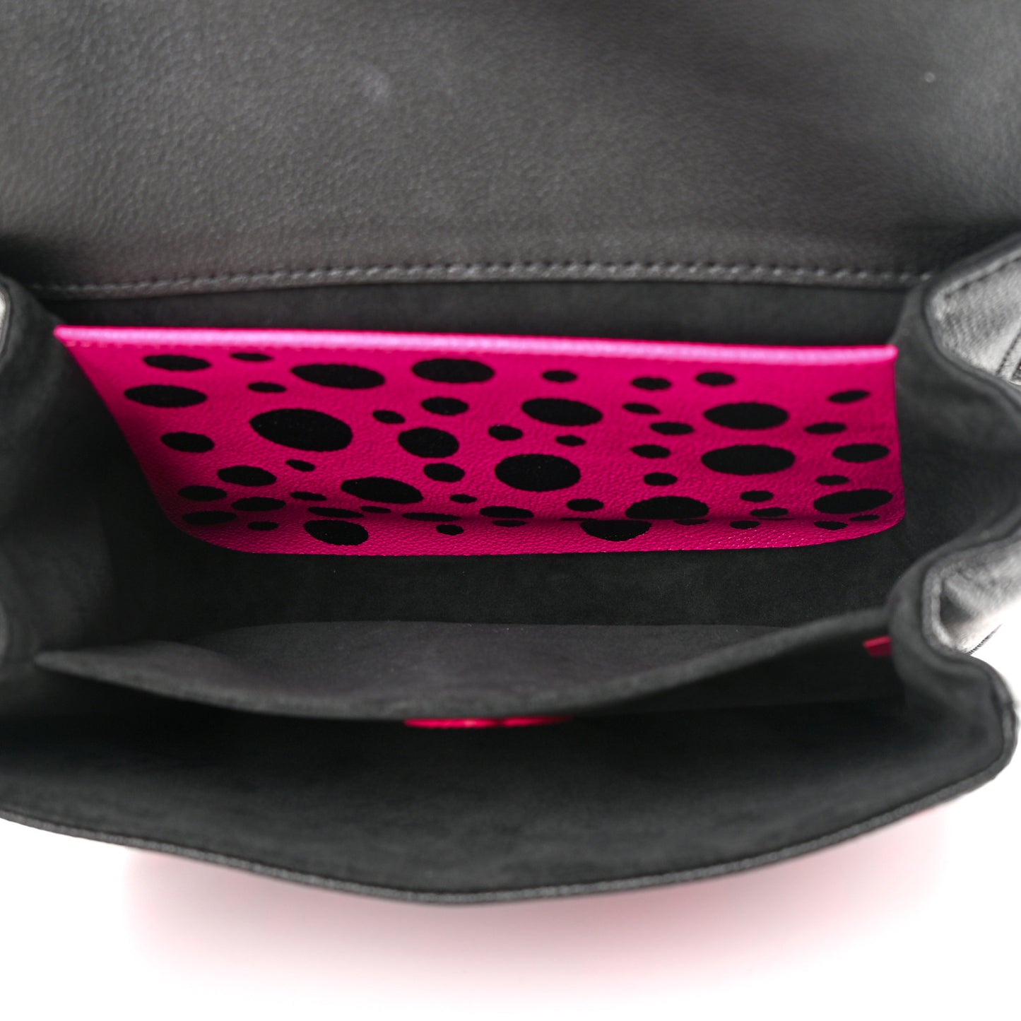 LV x YK Empreinte Monogram Giant Pochette Metis Black Fuchsia