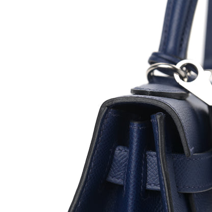 Hermes Epsom Kelly Sellier 28 Bleu Saphir 12 of 13