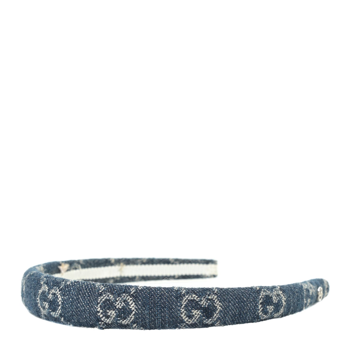 Denim Monogram Headband