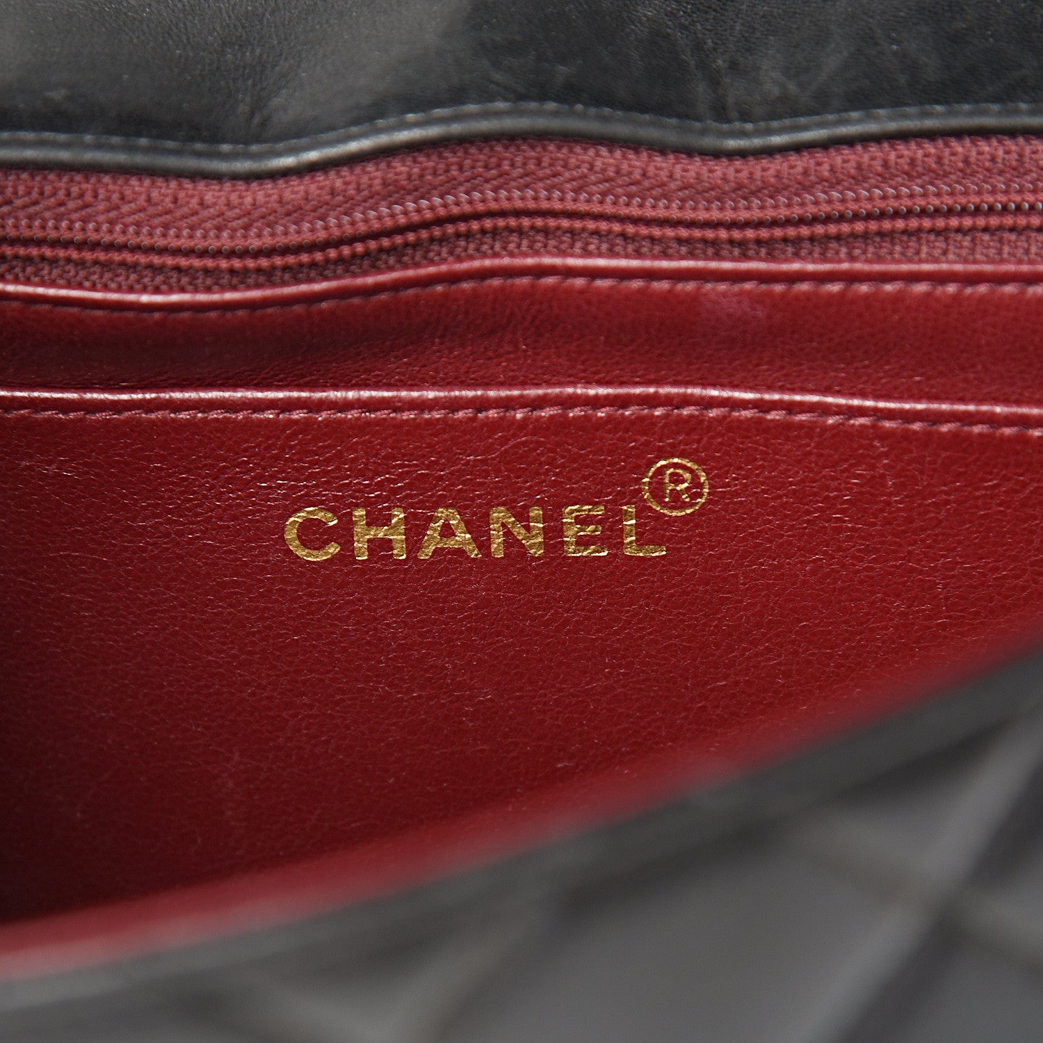 Chanel Lambskin Quilted Medium Single Flap Black 7 of 12