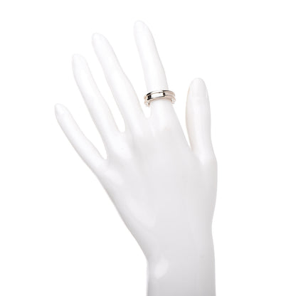 Bulgari 18K White Gold B.Zero1 One-Band Ring 48 4.5 2 of 5
