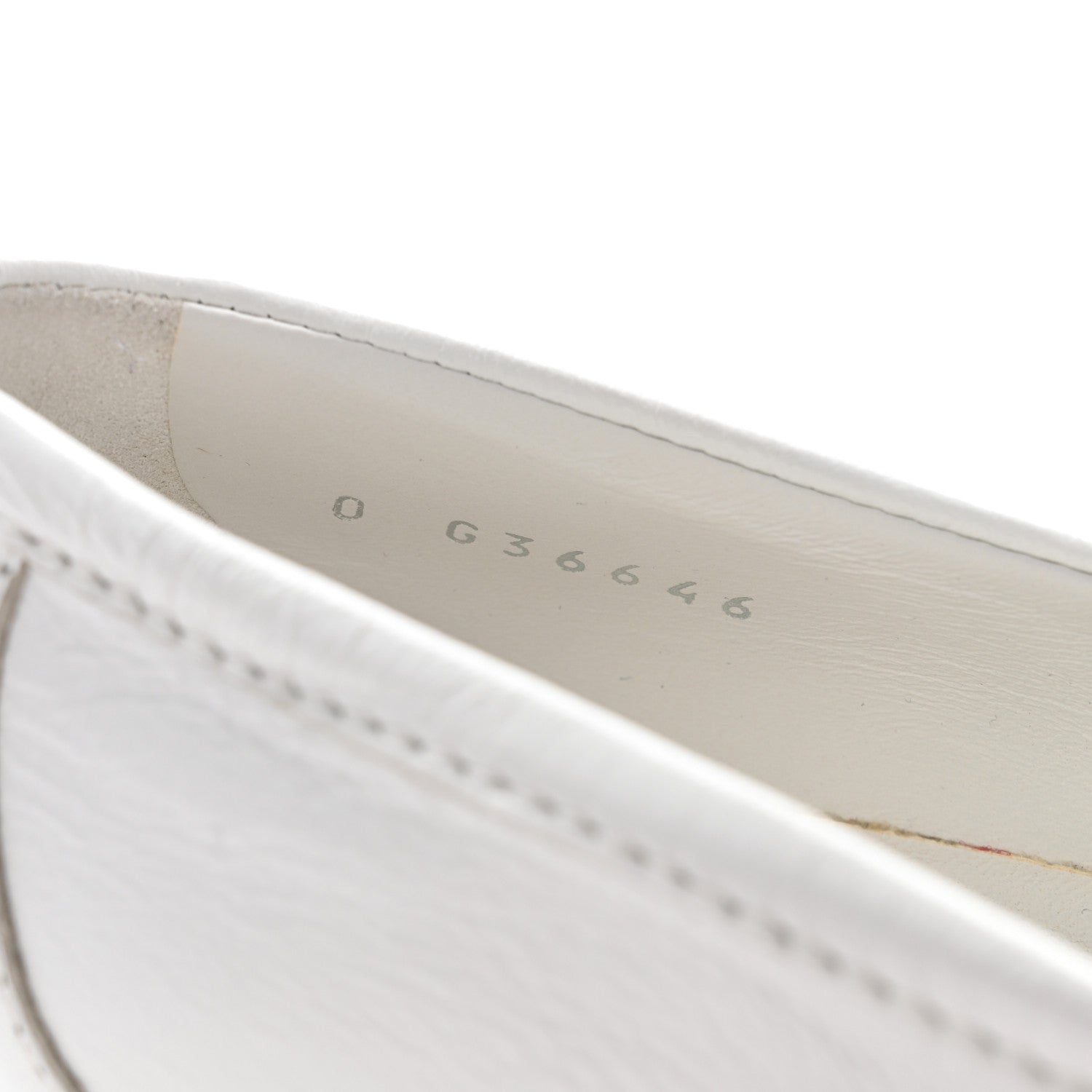 Chanel Shiny Lambskin Quilted CC Turnlock Loafers 35.5 White 8 of 10