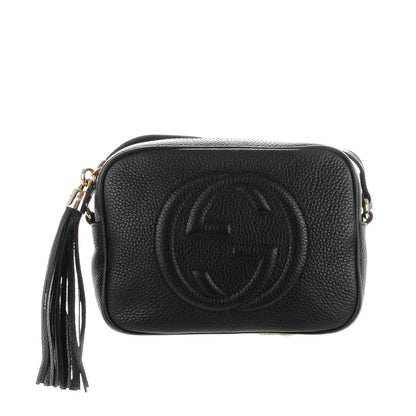 Gucci Pebbled Calfskin Small Soho Disco Bag Black 1 of 7