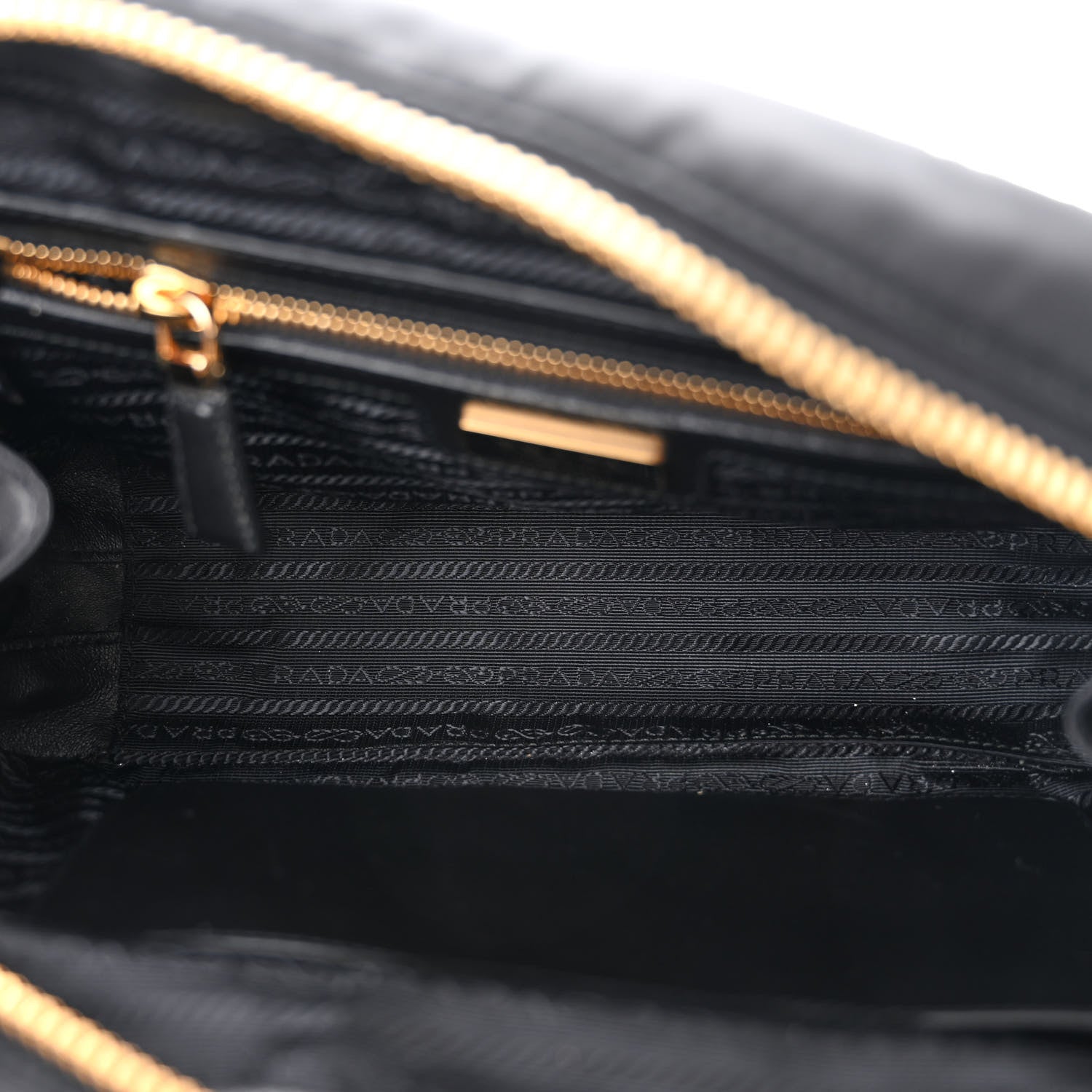 Prada Re-Nylon Saffiano Large Re-Edition 1978 Two Handle Bag Black 5 of 10