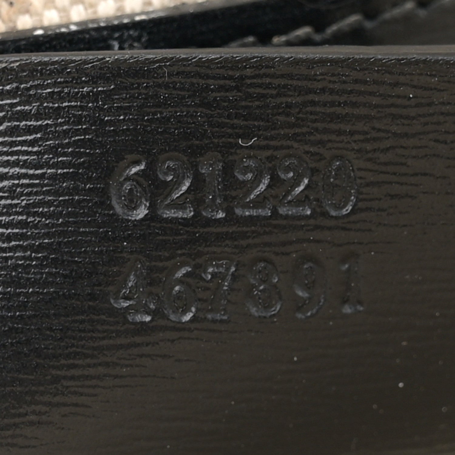 Gucci Boarded Plutone Calfskin Small Horsebit 1955 Top Handle Bag Black 7 of 15
