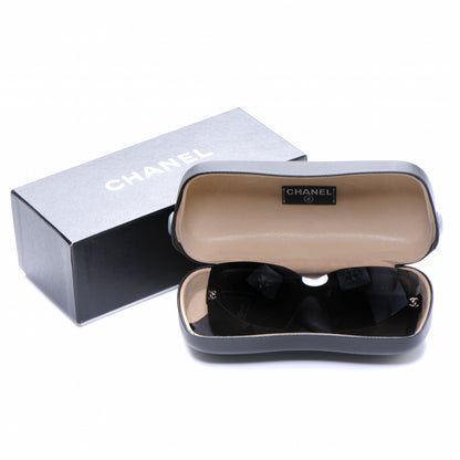 Chanel CC Logo Sunglasses Clear 5065 Black 5 of 5