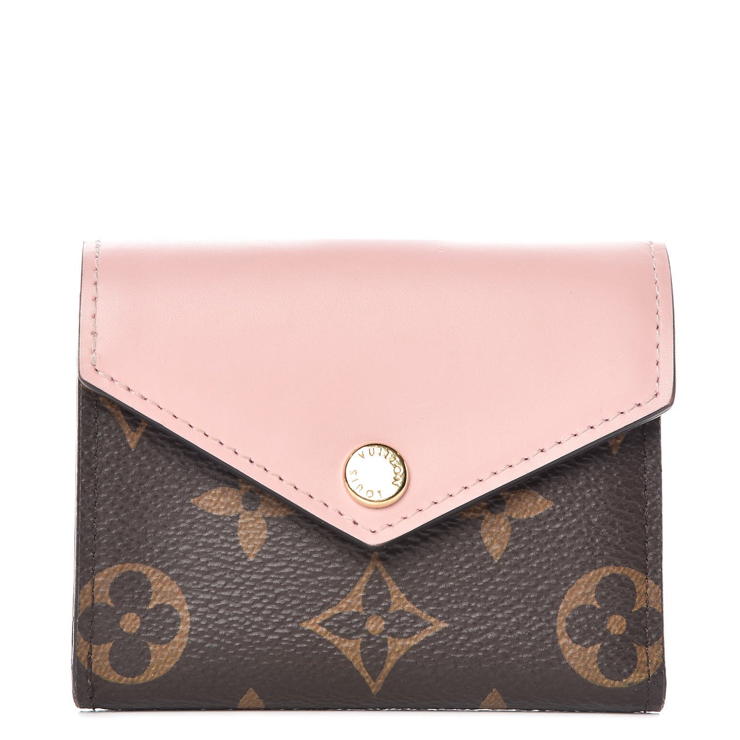 Monogram Zoe Wallet Rose Ballerine