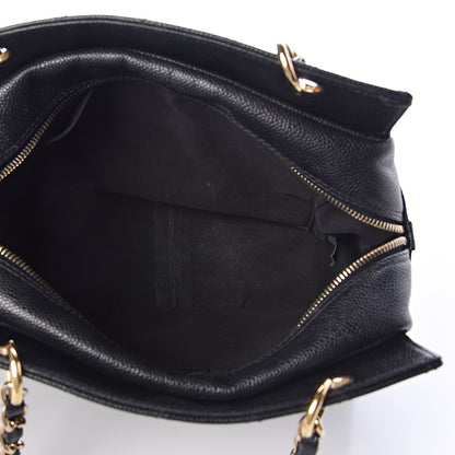 Chanel Caviar Quilted Petit Timeless Tote PTT Black 5 of 10