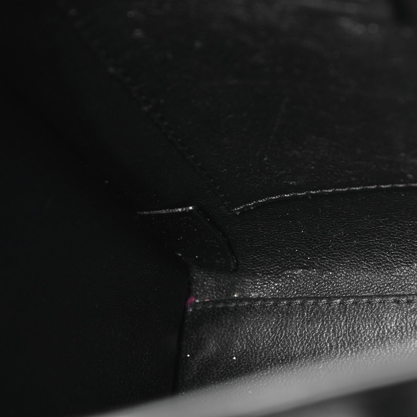 Smooth Calfskin Suede Nano Tri-Color Luggage