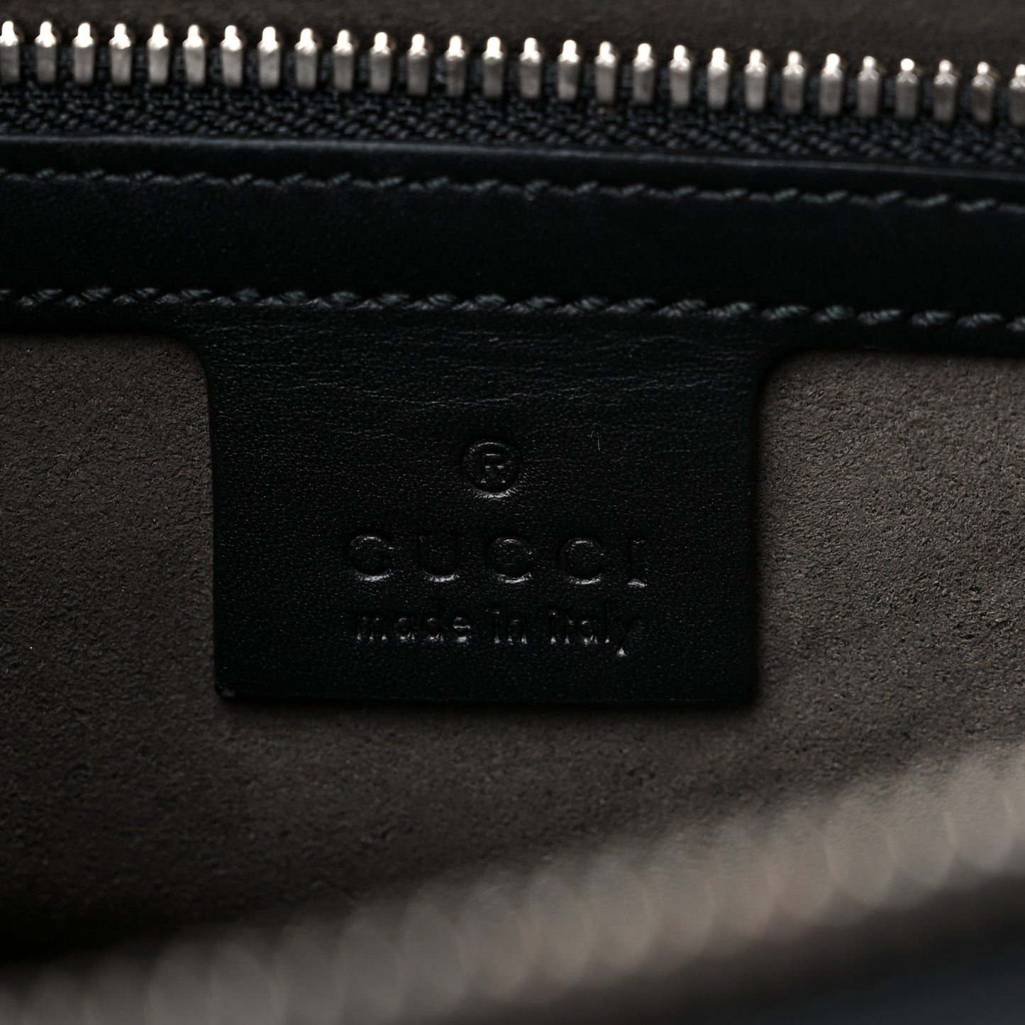 Guccissima Signature Messenger Bag Black