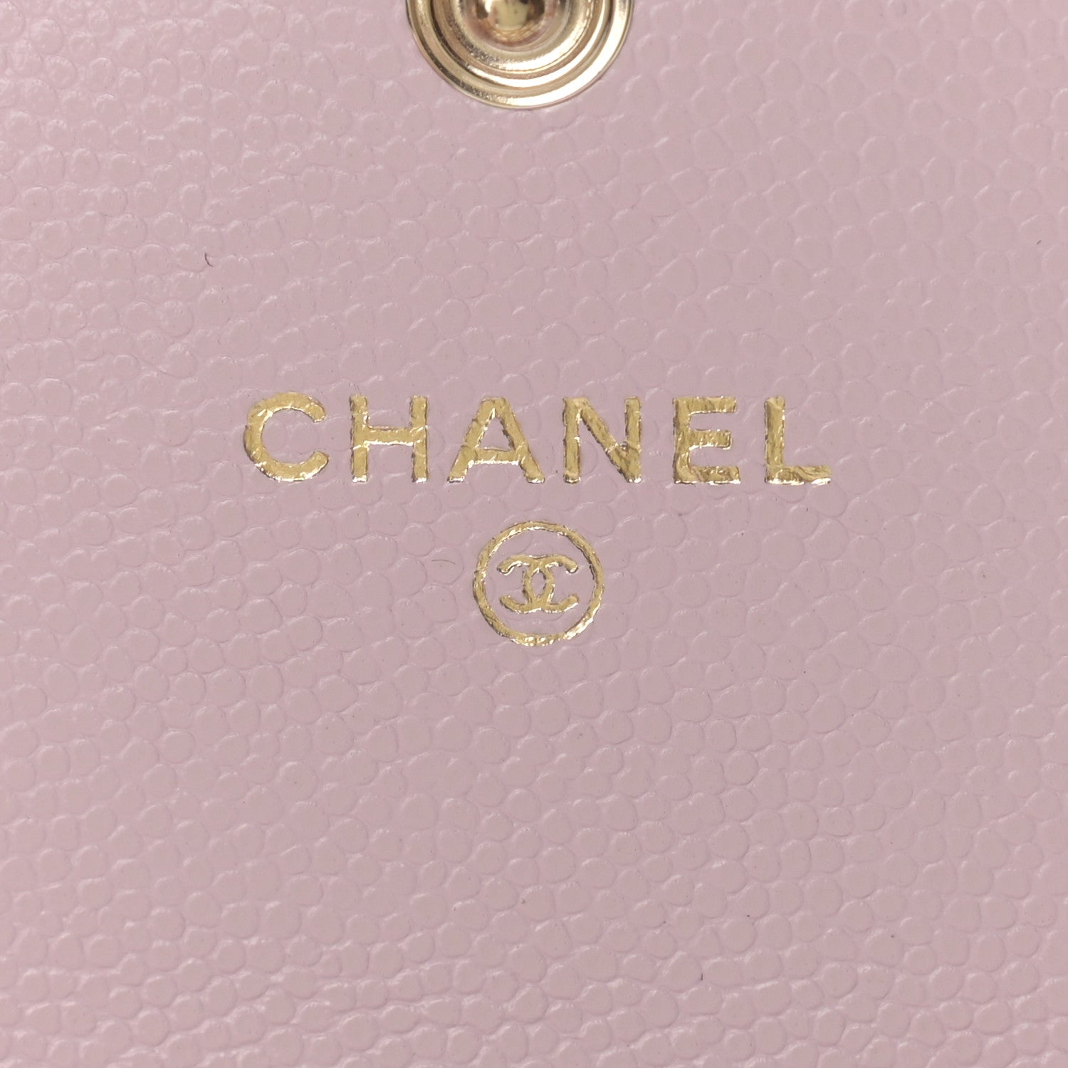 Chanel Caviar Quilted Coco Candy Card Holder On Chain Light Pink 5 of 9