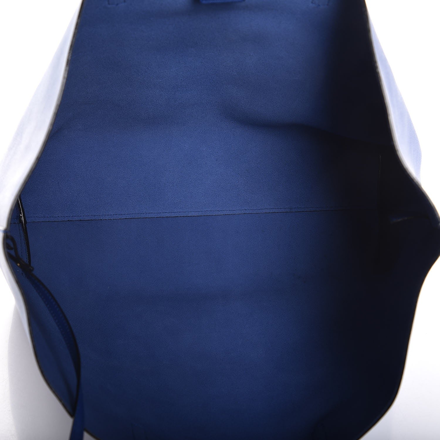 Saint Laurent Calfskin Large Shopping Tote Ultramarine 6 of 8