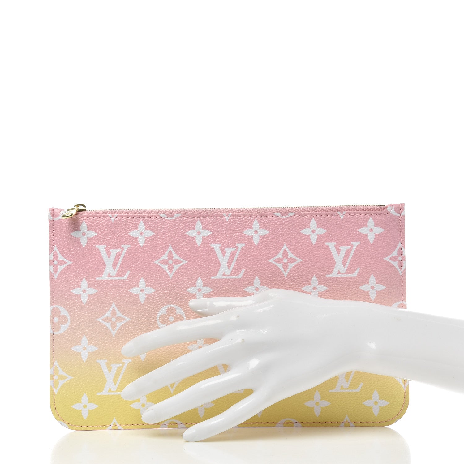 Louis Vuitton Monogram By The Pool Neverfull MM Pochette Light Pink 2 of 6