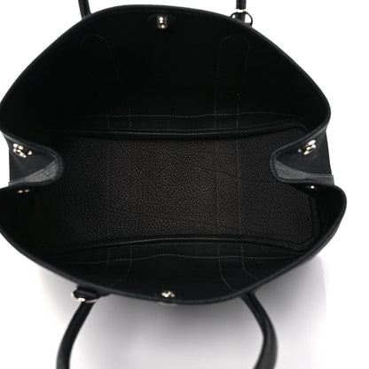 Hermes Toile Buffle Garden Party 30 TPM Black 5 of 8