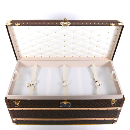 Louis Vuitton Monogram Malle Courrier Lozine Trunk 110 4 of 12