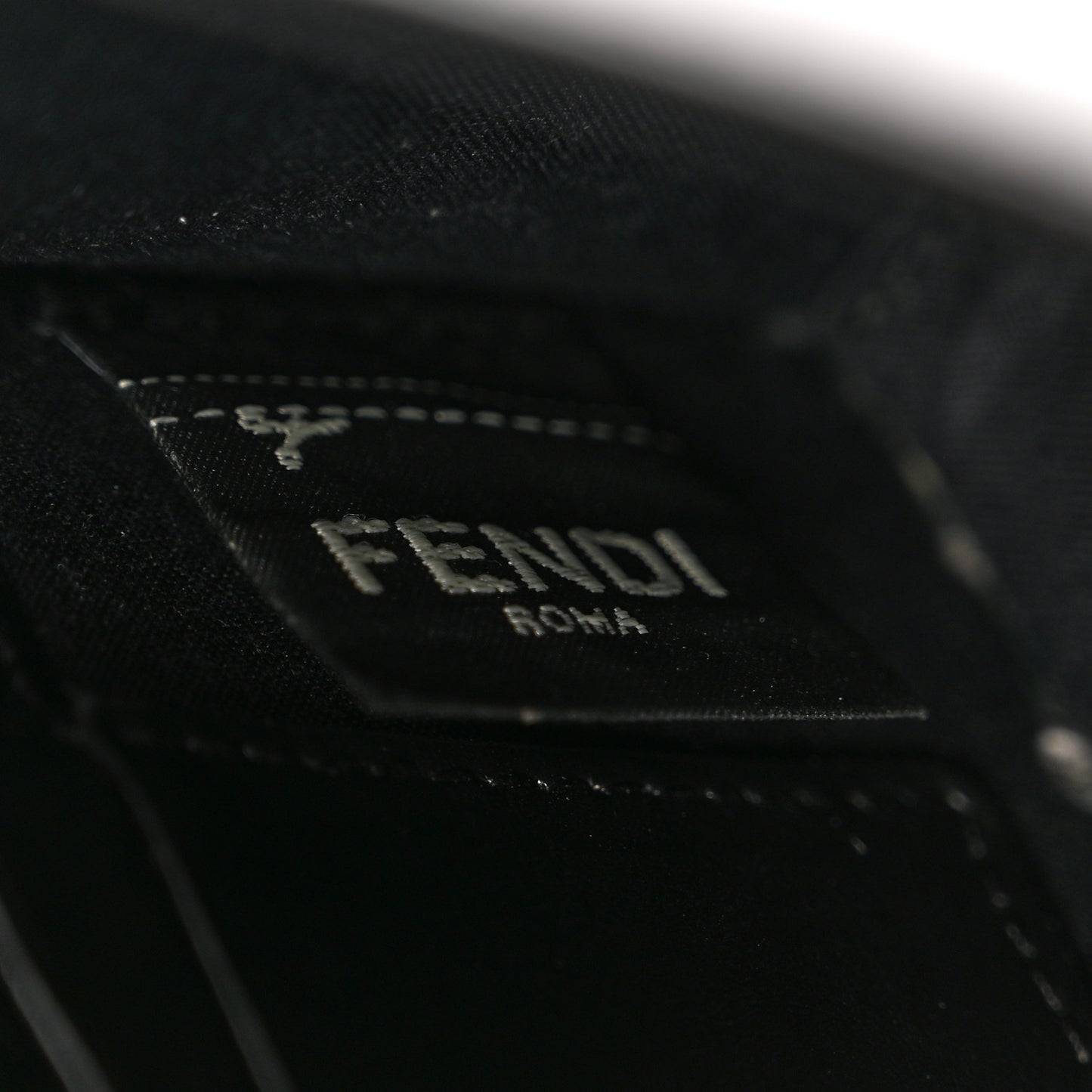 Vitello Liberty Lucido F is Fendi Envelope Belt Bag Black