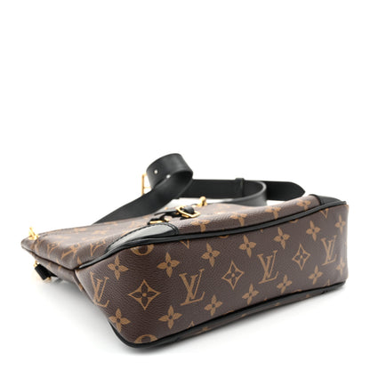 Louis Vuitton Monogram Odeon PM Black 4 of 9