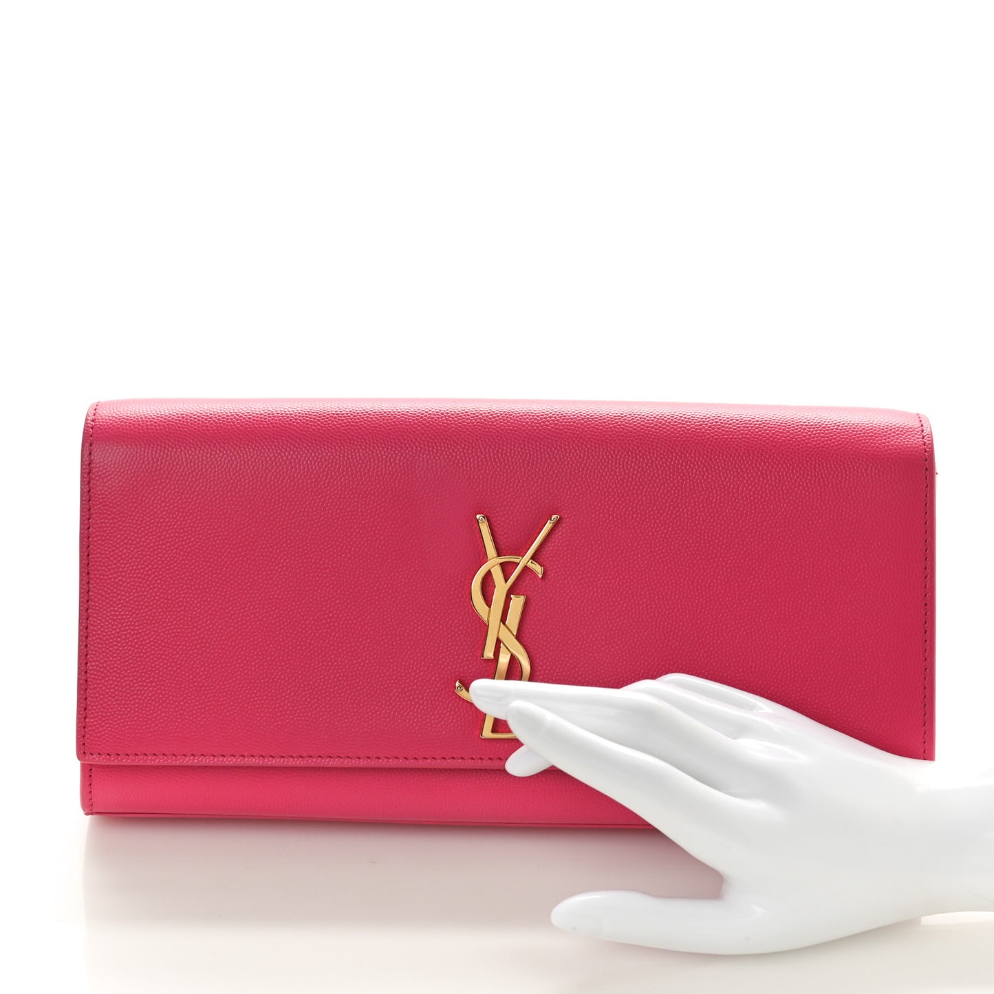 Grain De Poudre Classic Monogram Cassandre Clutch Lipstick Fuchsia