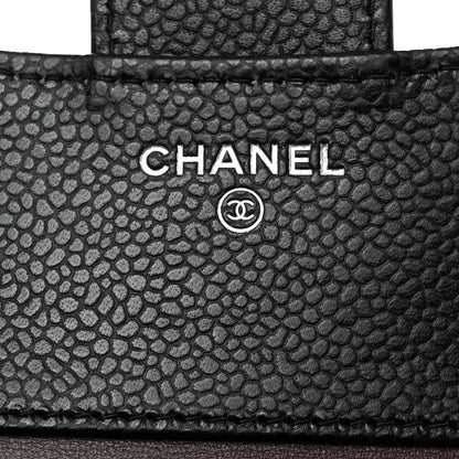 Chanel Caviar Quilted Compact Flap Wallet Black 6 of 8