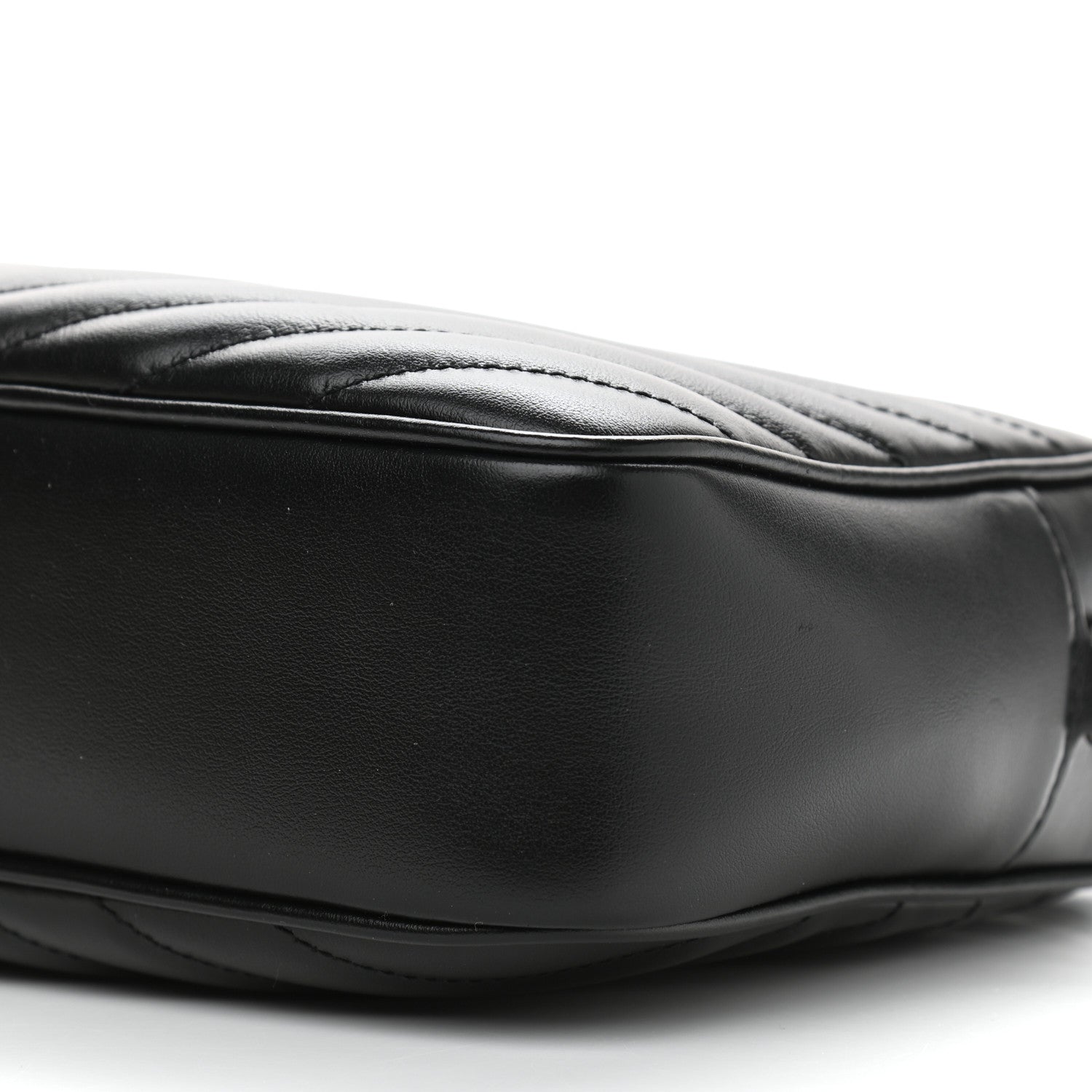 Saint Laurent Calfskin Matelasse Monogram Lou Camera Bag Black 10 of 10