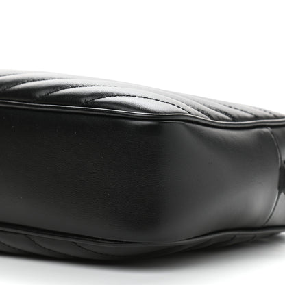 Saint Laurent Calfskin Matelasse Monogram Lou Camera Bag Black 10 of 10