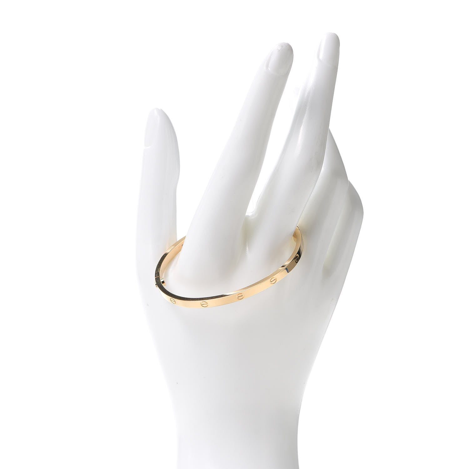 Cartier 18K Yellow Gold Small LOVE Bracelet 16 2 of 7