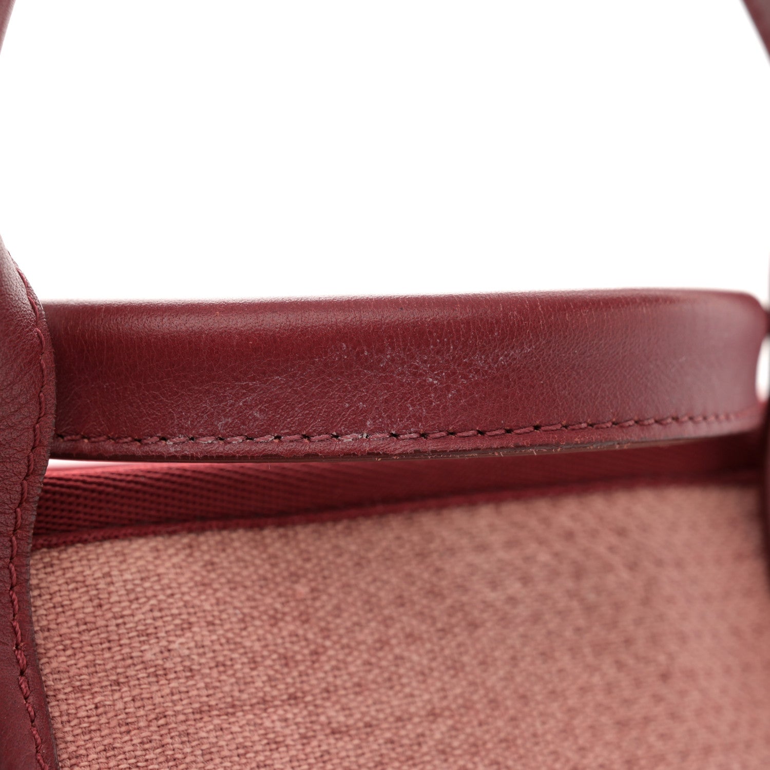 Chanel Canvas Medium Deauville Tote Red 12 of 14