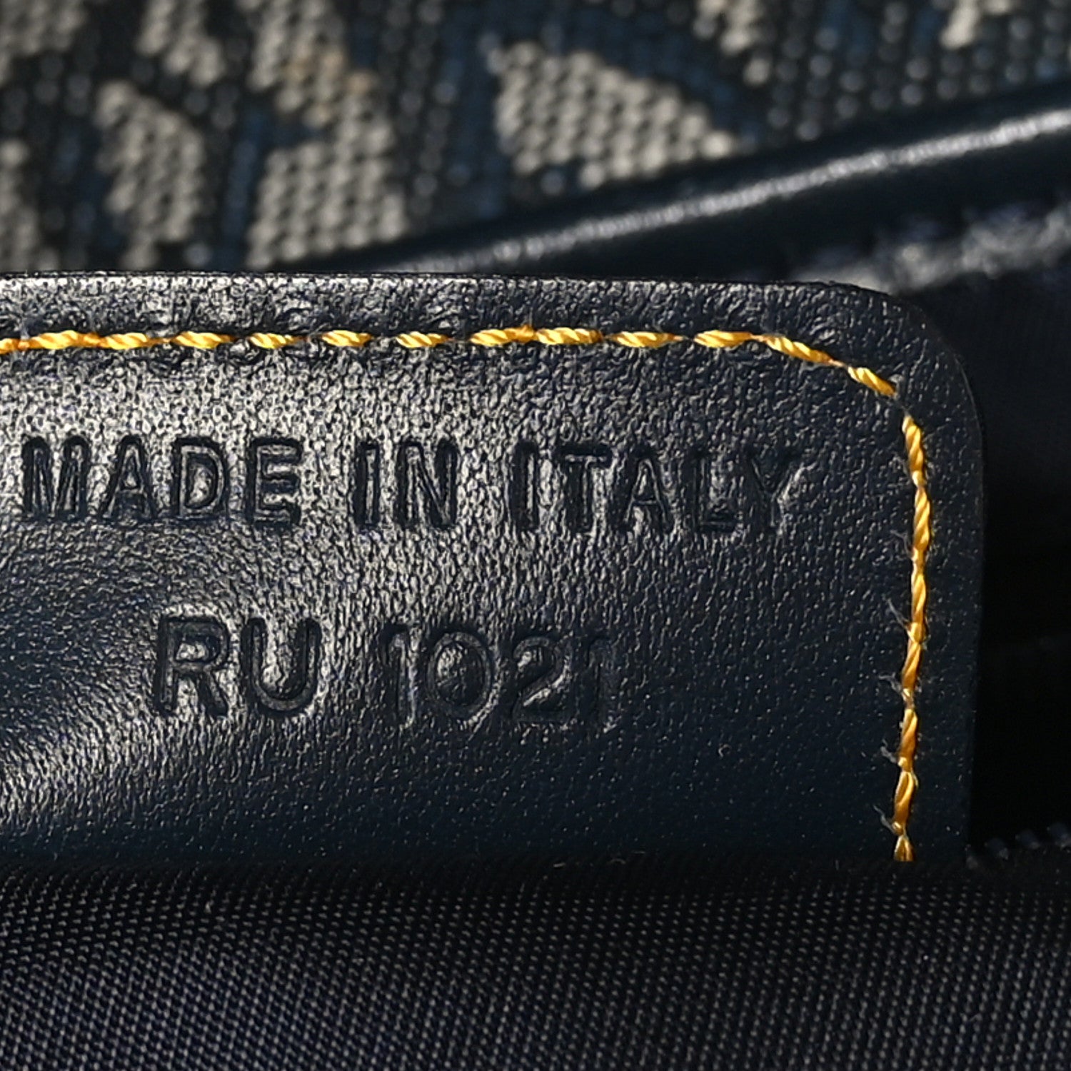 Christian Dior Monogram Saddle Bag Blue 7 of 9
