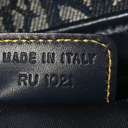 Christian Dior Monogram Saddle Bag Blue 7 of 9