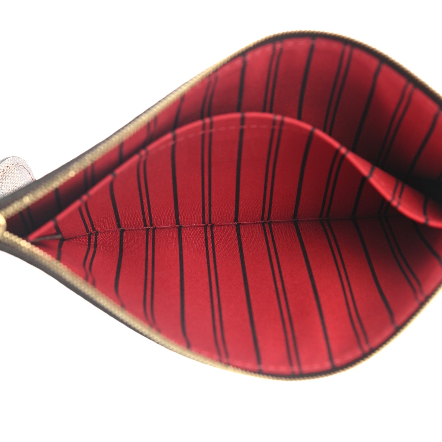 Louis Vuitton Damier Ebene Neverfull MM GM Pochette 5 of 7