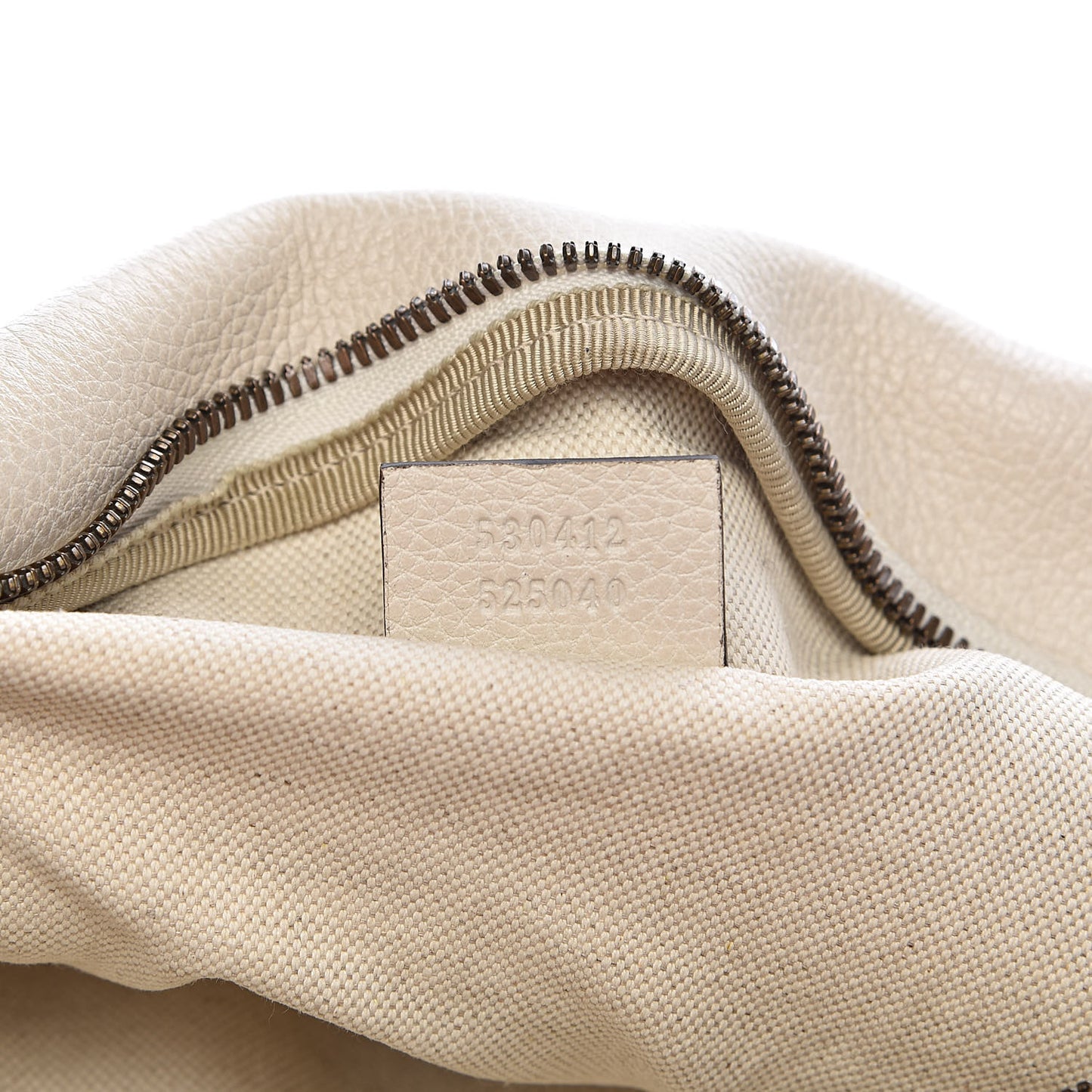Grained Calfskin Logo Belt Bag White