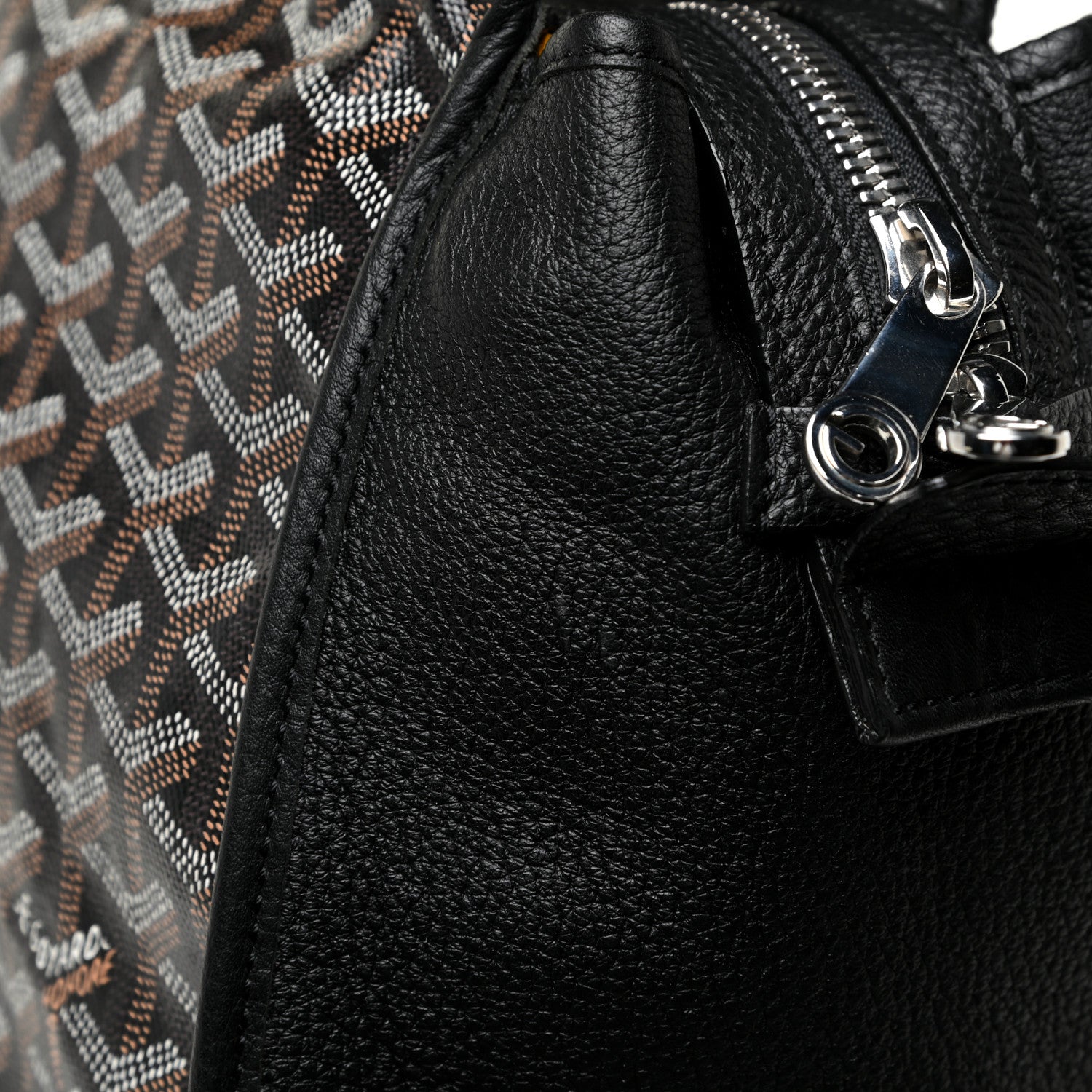 Goyard Goyardine Sac Hardy Pet Carrier GM Black 18 of 25