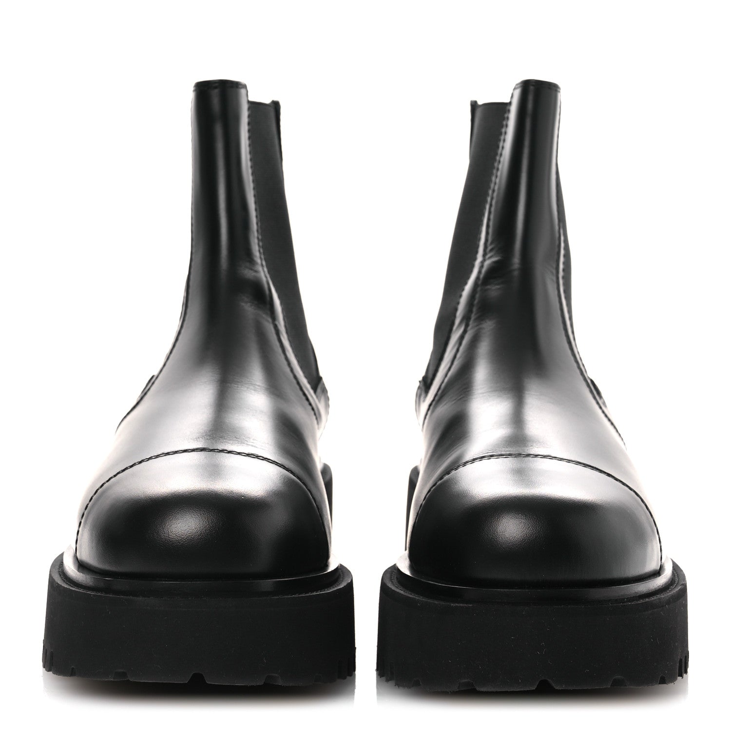 Chanel Calfskin Cap Toe CC Short Boots 41 Black 1822378 – FASHIONPHILE