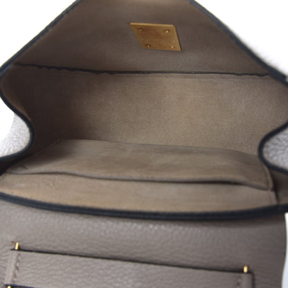 Chloe Grained Lambskin Mini Drew Shoulder Bag Motty Grey 7 of 9