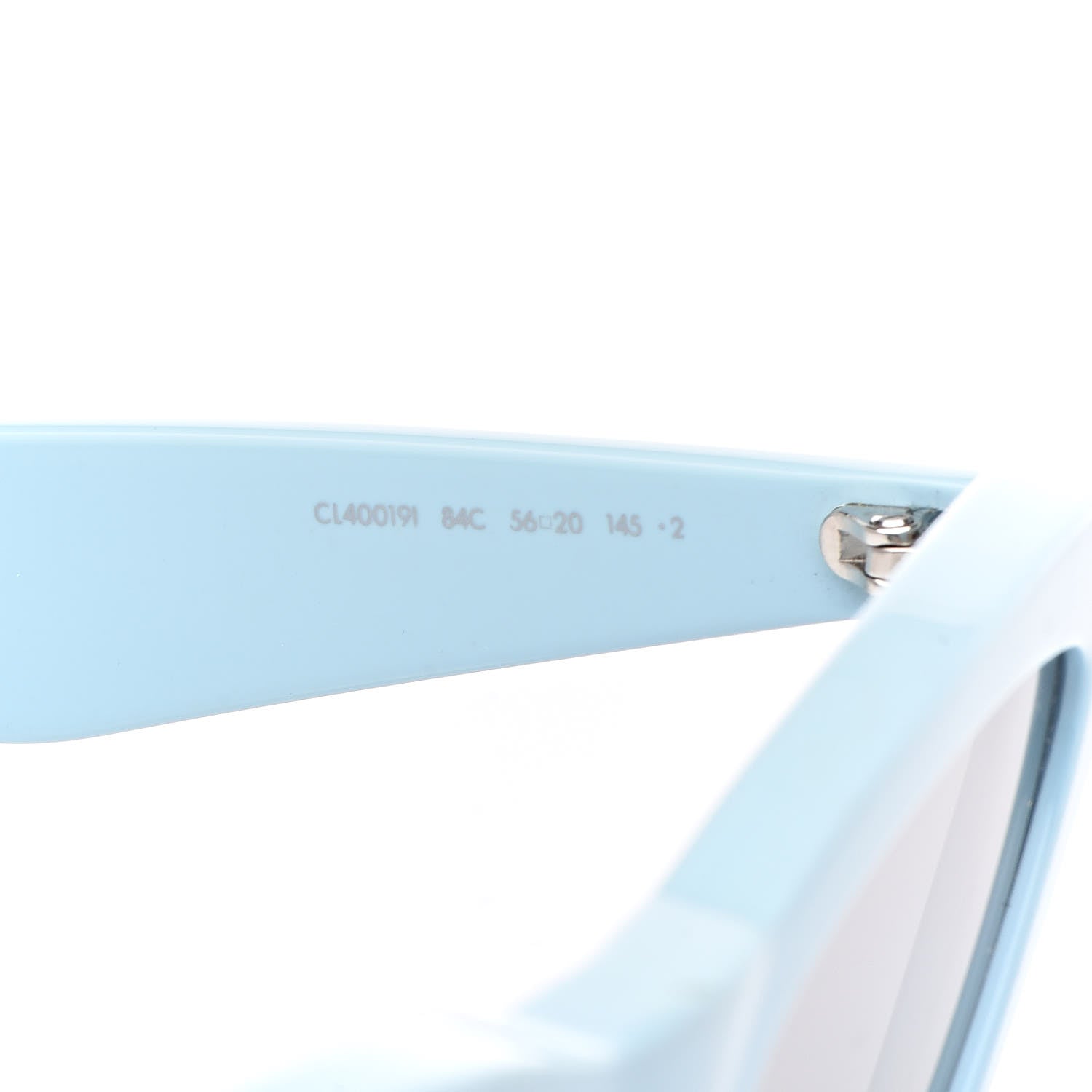 Celine Acetate Cat Eye Sunglasses CL40019I Blue 6 of 9
