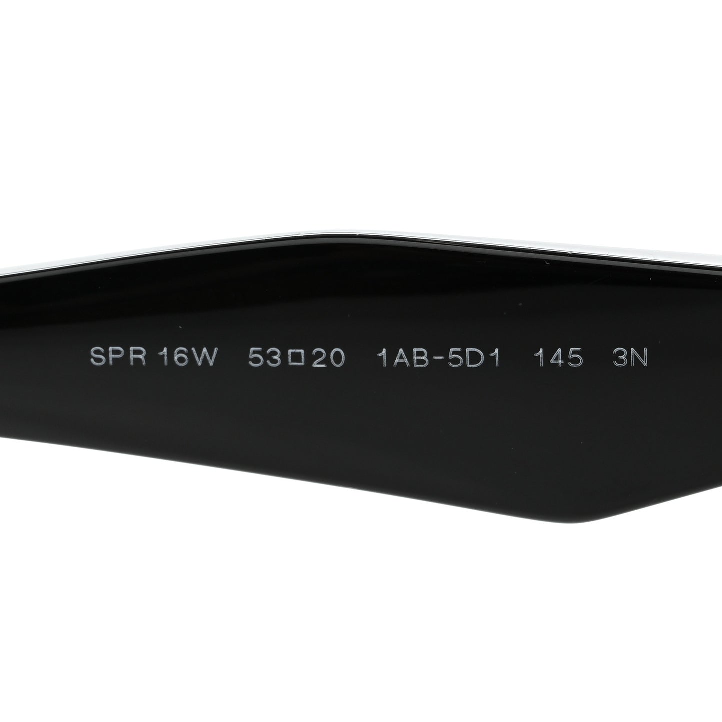 Acetate Sunglasses SPR 16W Black