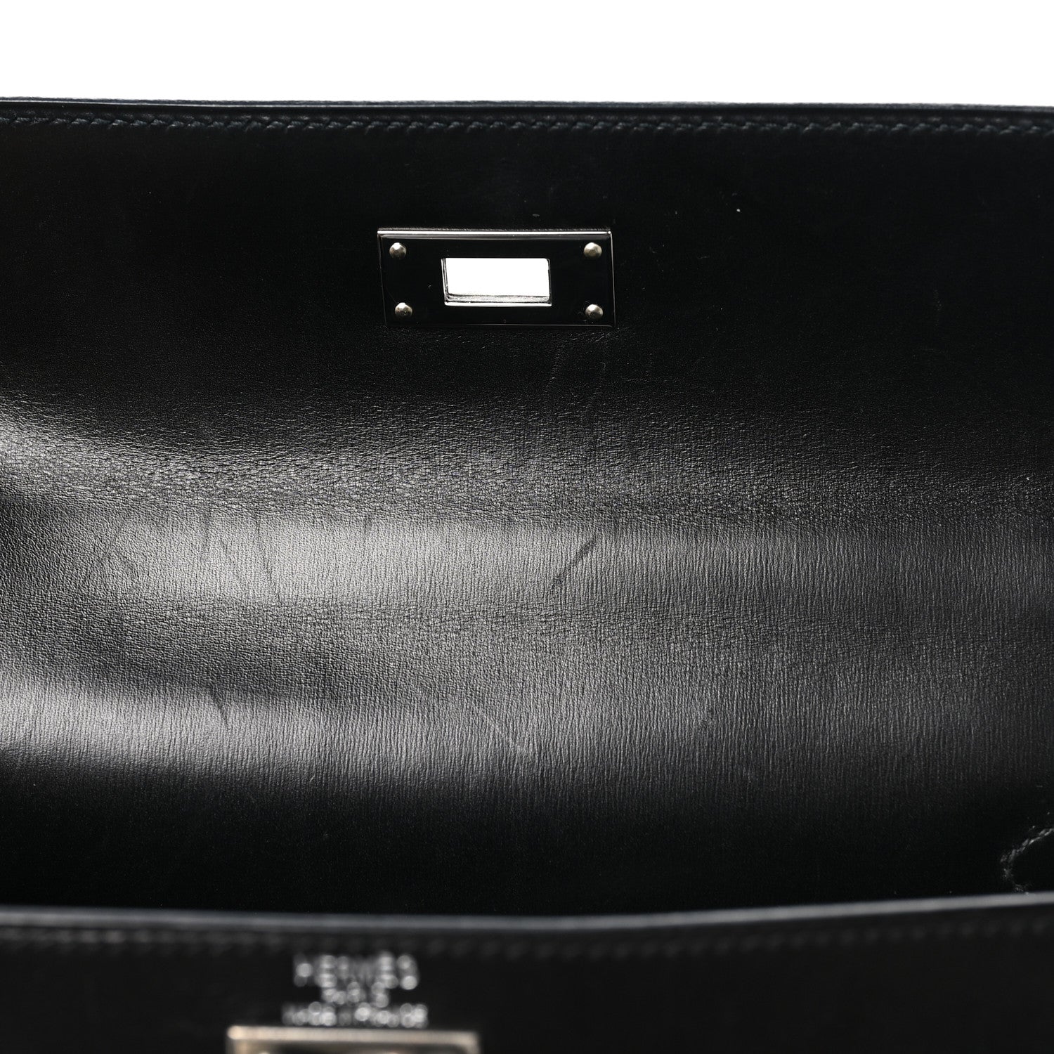Hermes Box Kelly Sellier 28 Black 12 of 13
