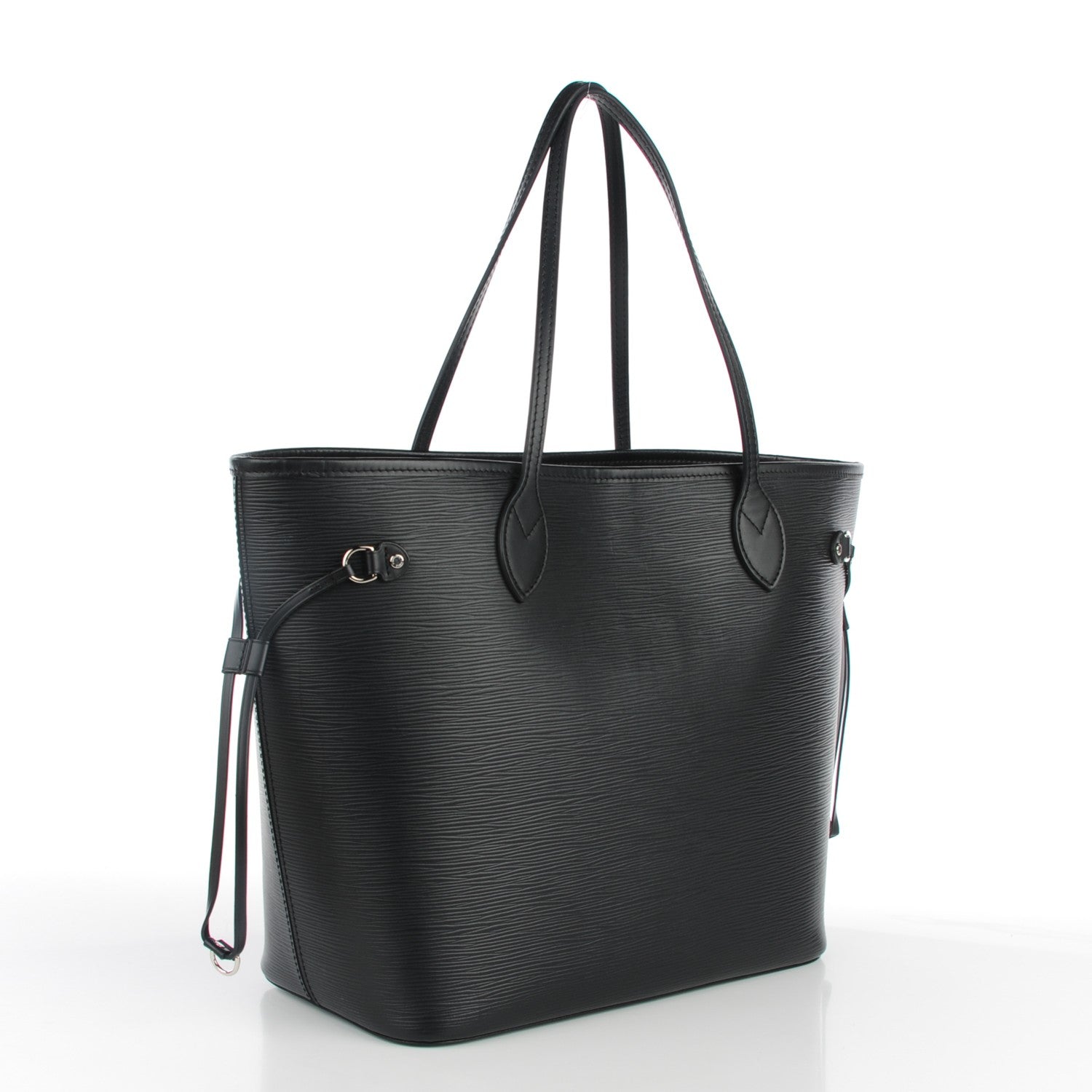 Louis Vuitton Epi Neverfull MM Black 3 of 8