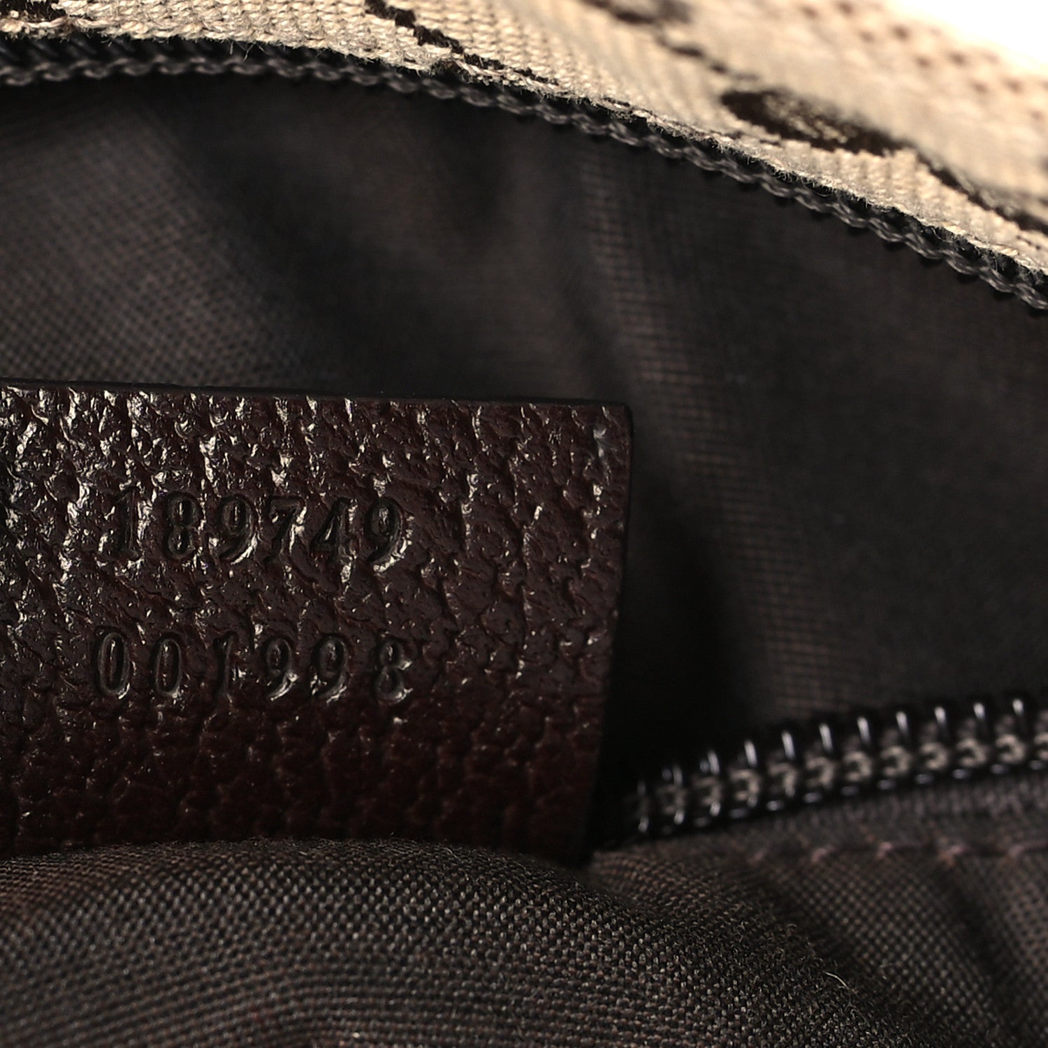 Gucci Monogram Web Small Flat Messenger Crossbody Dark Brown 7 of 9