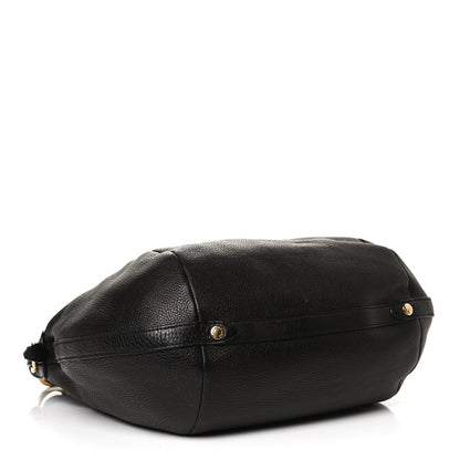 Prada Vitello Daino Hobo Black 4 of 11