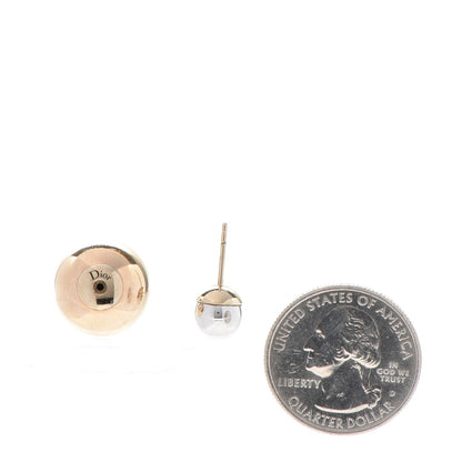 Christian Dior Mise En Dior Tribal Earrings Silver Gold 2 of 6