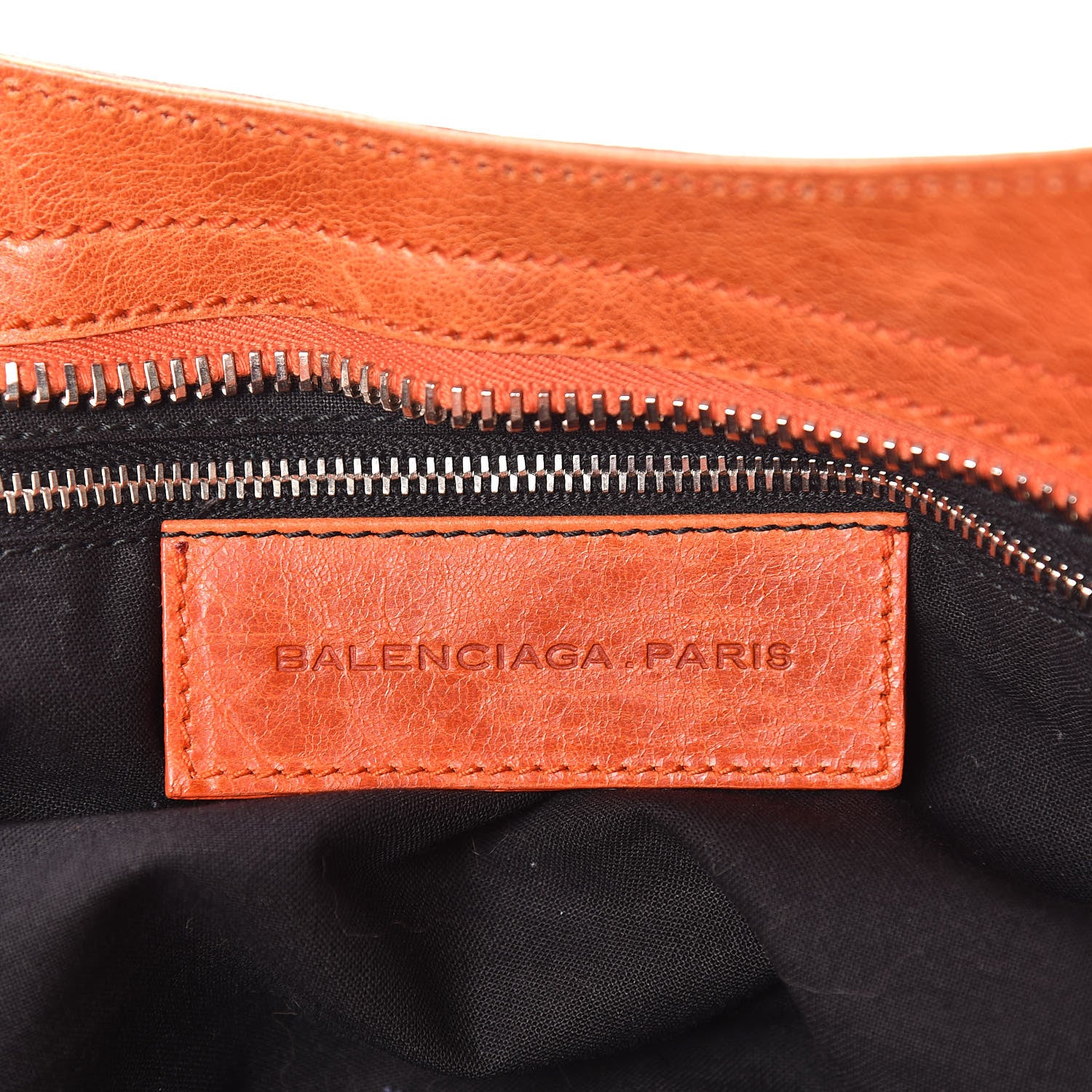 Balenciaga Agneau Giant 21 Silver Hardware City Mandarine 6 of 16