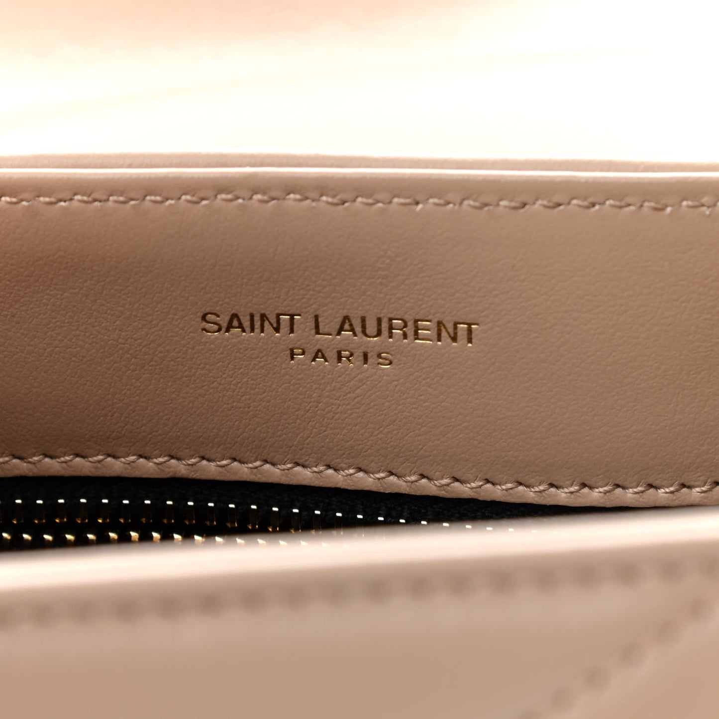 Calfskin Y Quilted Monogram Toy Loulou Crossbody Bag Dark Beige