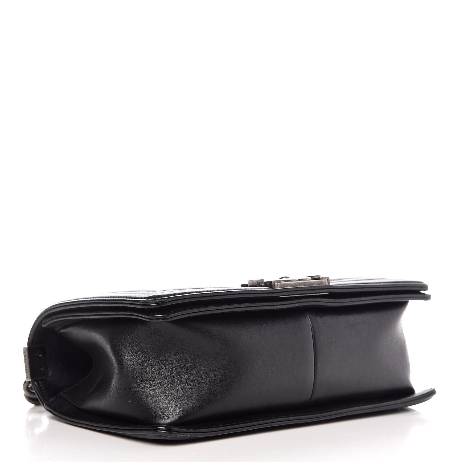 Chanel Calfskin Double Stitch Medium Boy Flap Black 4 of 15